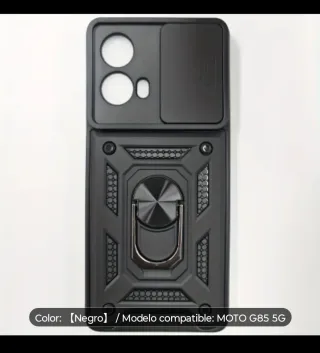 Carcasa, armadura, funda.Motorola Moto G85 Militar