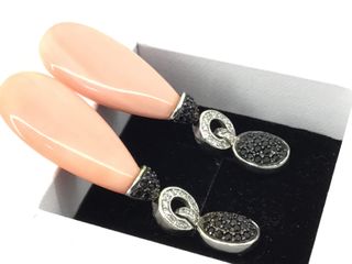 pendientes plata 925mm con piedra