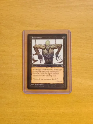 Reanimate Magic MTG Tempest 1997 Inglés