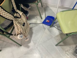 Mochila Vans Cuadros Beige