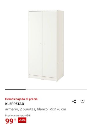 Armario blanco Ikea