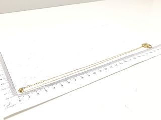 gargantilla oro 18k 22cm