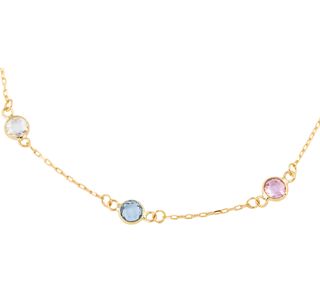 pulsera oro 18k con piedra