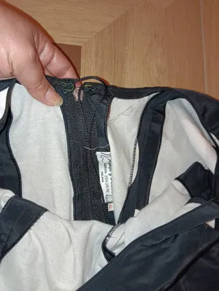 Traje Flamenca Negro Lunares Blancos