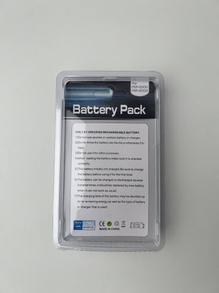 Batteria PSP 2000 / 3000 Lithium 3.6v 3600mAh