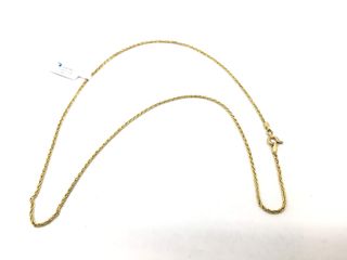 cadena oro 18k 20cm