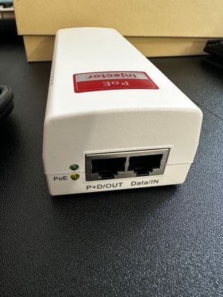 Lote Injetor PoE com cabos