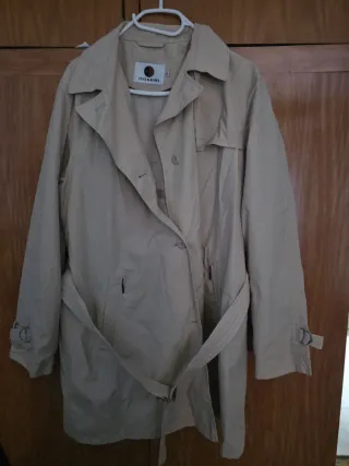 Gabardina Punto Roma mujer Beige Talla Xl