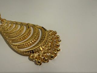 Pendientes Filigrana Bañados en Oro Nuevos