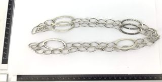 collar plata 925mm 52cm