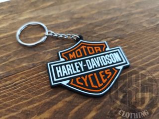 Portachiavi Harley-Davidson BS gomma