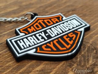Portachiavi Harley-Davidson BS gomma