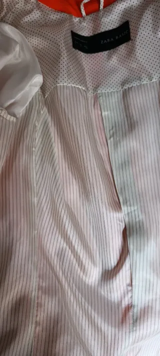 Blazer americana Zara naranja