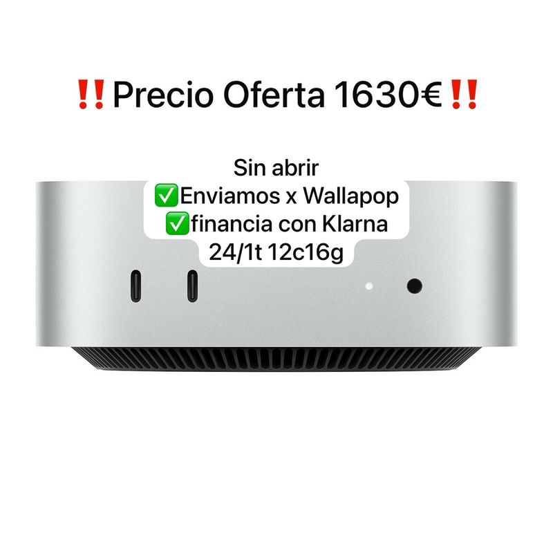 Mac mini M4 Pro 24GB 1TB SIN ABRIR