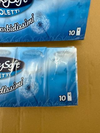 250 pacchettini fazzoletti carta BulkySoft
