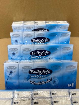 250 pacchettini fazzoletti carta BulkySoft