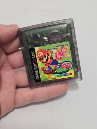 JP Mario Tennis GB - game boy color