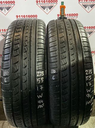 215 55 17 W PIRELLI RUEDA AL 90% VIDA UTIL