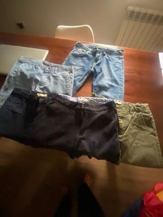 Lote 5 Pantalones Marca 13/14 Años