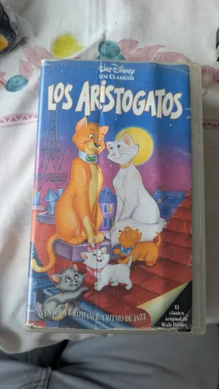 Los Aristogatos VHS Clásicos Disney Español