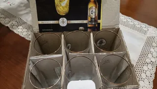 6 Copas, 12 Vasos Warsteiner Cristal
