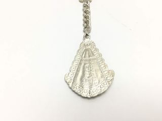 bisuteria llavero v rocio plata