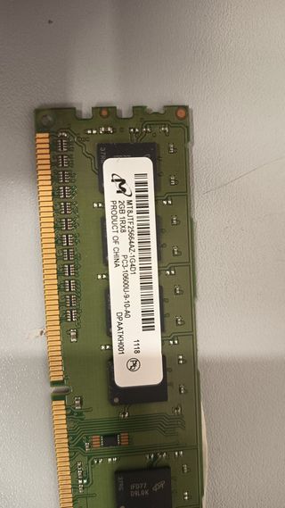 RAM Micron 2GB PC3-10600U DDR3