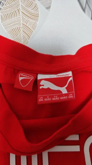 Camiseta Ducati Puma Roja Vintage