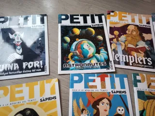 Lote de 10 revistas del Petit Sàpiens