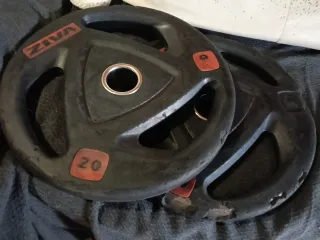 2 Discos de Pesas Ziva 20kg