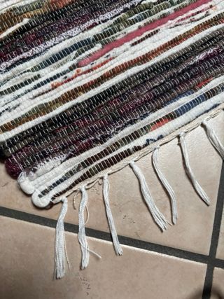 Tappeto Runner Cotone Strisce