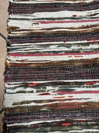 Tappeto Runner Cotone Strisce