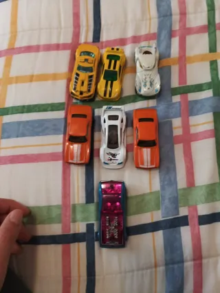 Lote de 7 coches de juguete
