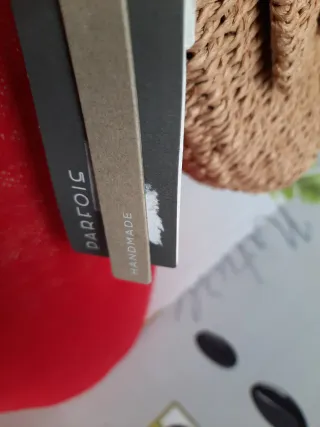 Borsetta paglia tracolla beige e marrone