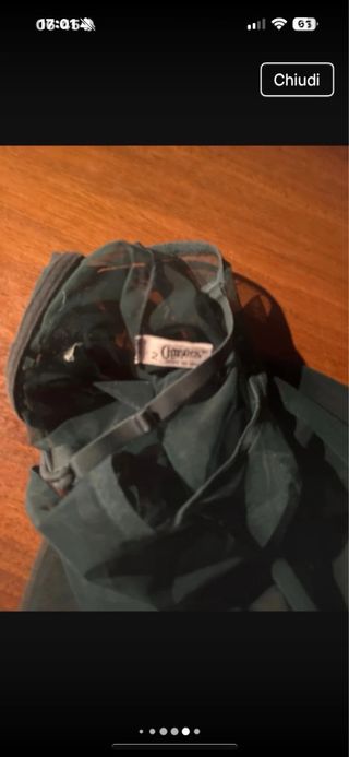 Sottoveste Christie's verde taglia 2