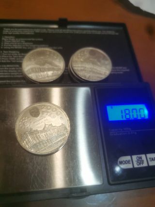 10 Monedas 2000 Pesetas Juan Carlos I