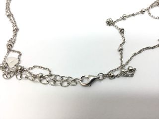 cadena plata 925mm 43cm