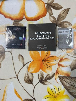 Omega Swatch Mission to the Moonphase