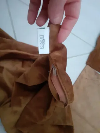 Fodere in tessuto beige e marrone