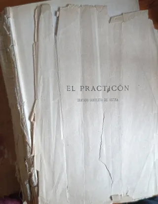 Libro clasico de 1895, libro de recetas de cocina
