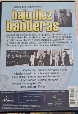 4 Películas DVD. sobre II Guerra Mundial