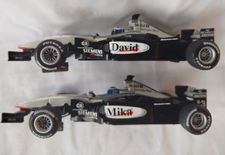 Scalextric 2 McLaren Mercedes MP4-16 + Caja