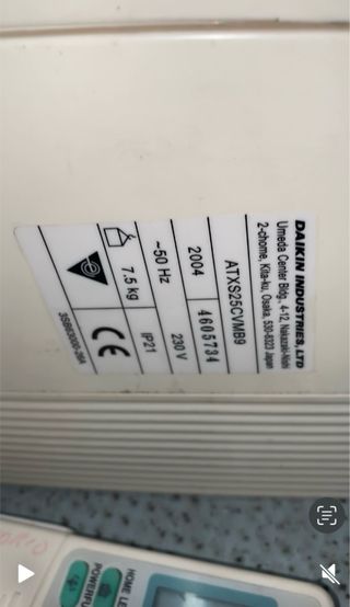 Daikin Split 2x1 con instalación leer bien