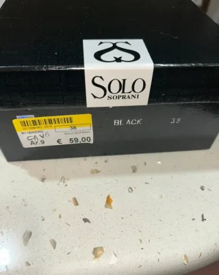 Sandali Solo Soprani Zeppa e Plateau N.38