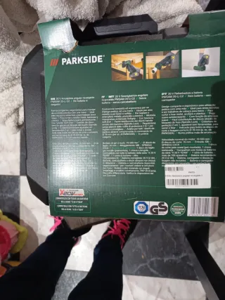 Parkside 20V Amoladora Angular Recargable
