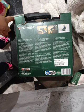 Parkside 20V Amoladora Angular Recargable