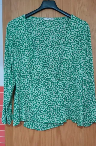 Lote 3 blusas cruzadas Mango Talla 46