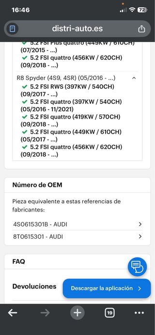 Discos Freno SHW Performance Wave AFX48201