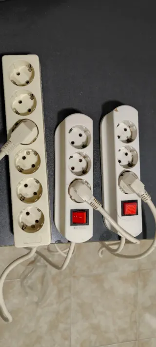 Cables Antena, Alargadores y regletas