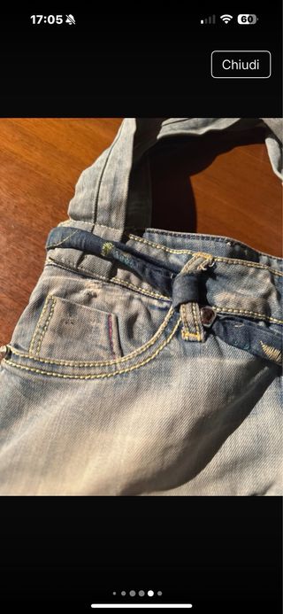 Borsa in jeans donna